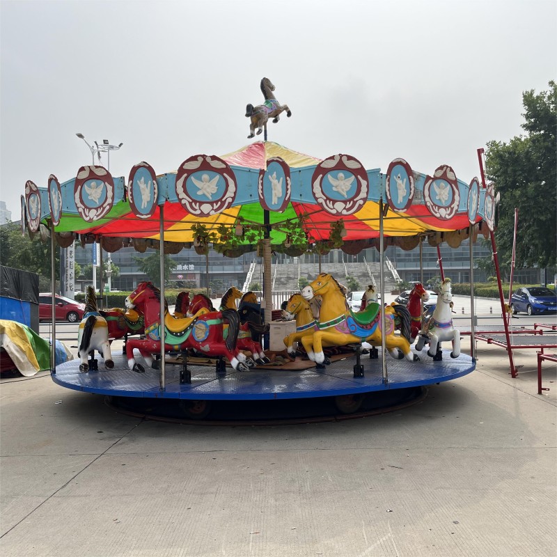 Three Seater Carousel Manufacturer - OEM Custom Mini Design