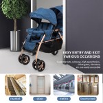Double stroller for baby