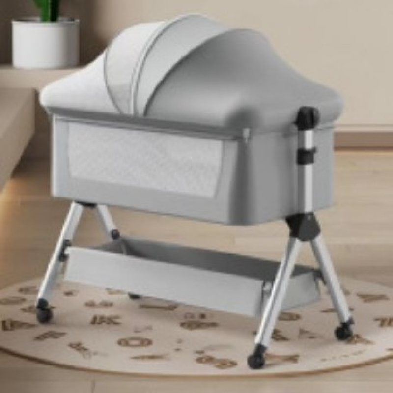 Baby Carrier Manufacturer - Black Houndstooth Cotton Linen