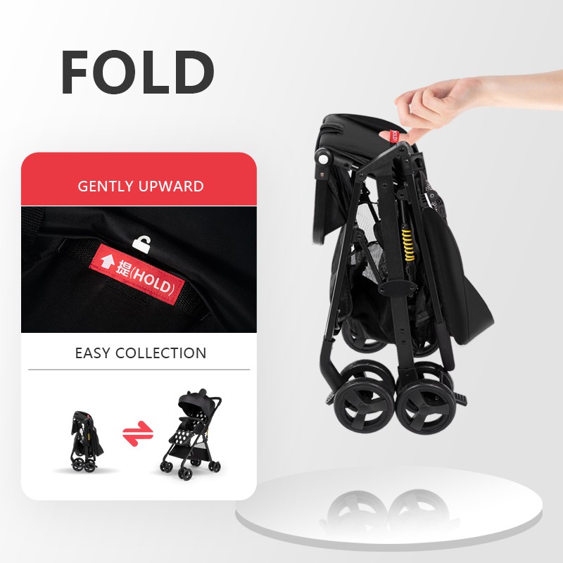 Baby Stroller Manufacturer - High View Car Seat Foldable