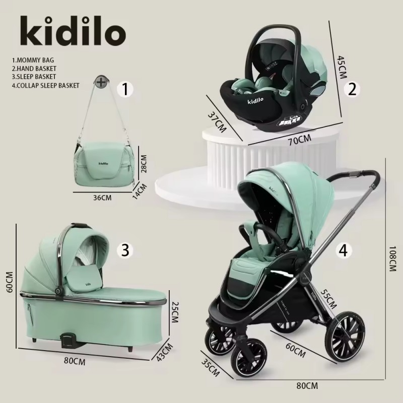 Baby Stroller Manufacturer - 3 in 1 Car Seat Travel System