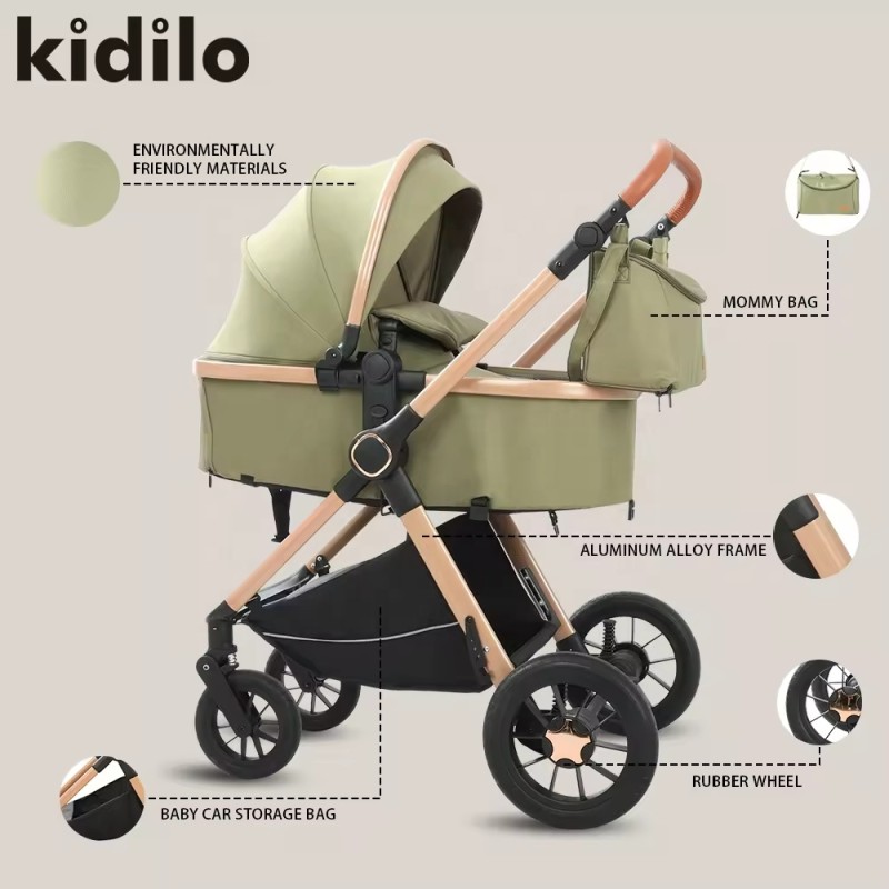Baby Stroller Manufacturer - CE Certified Foldable 3D Wheels
