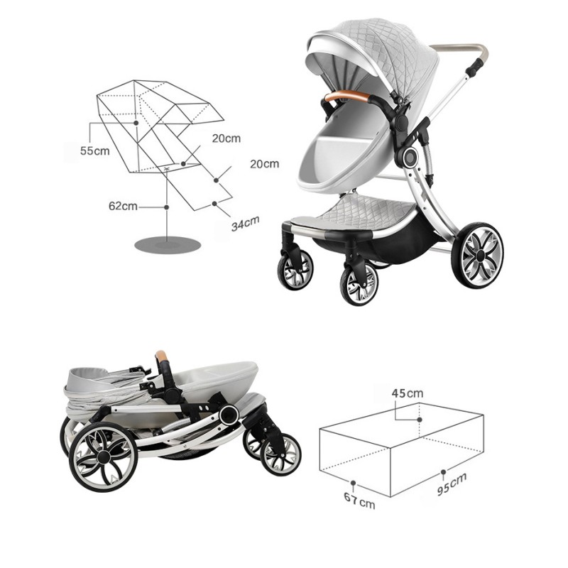 Baby Pram Factory - Lightweight High Landscape Custom