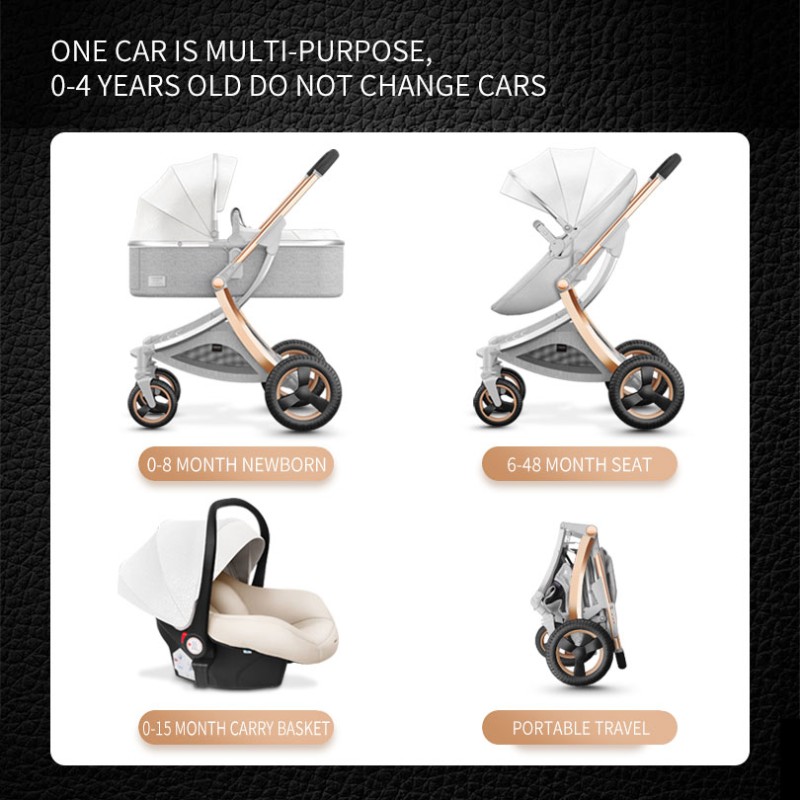 Baby Stroller Factory - All Terrain Wheels Foldable