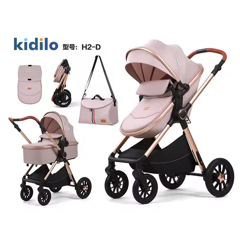 Baby Stroller Manufacturer - Bi Directional Stainless Steel Frame