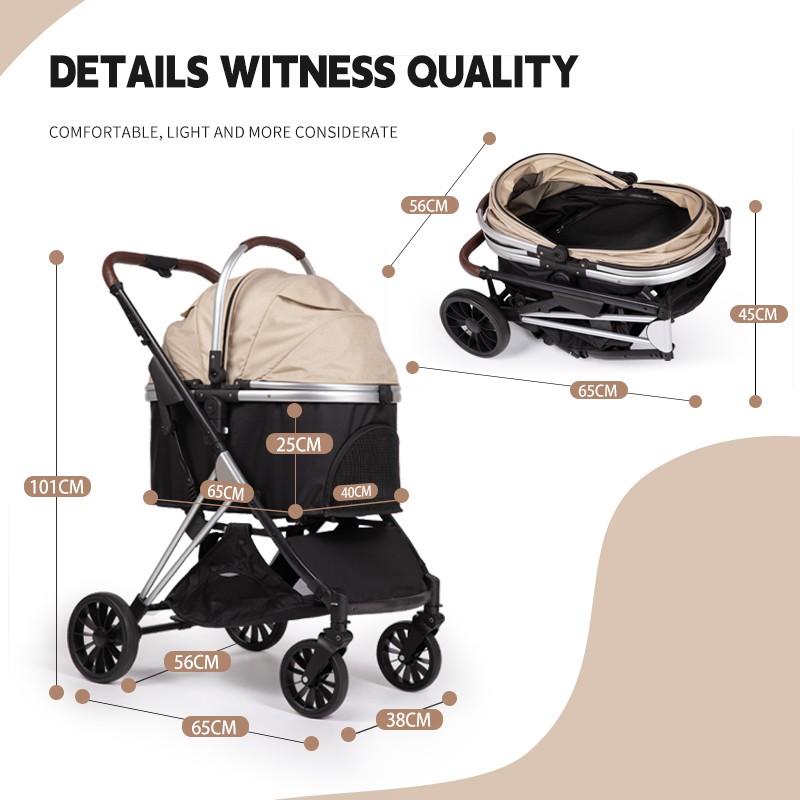 Baby Stroller Manufacturer - 2 in 1 Luxury Pushchair Design