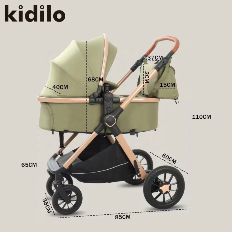 Baby Stroller Factory - Lightweight Aluminum Alloy Frame