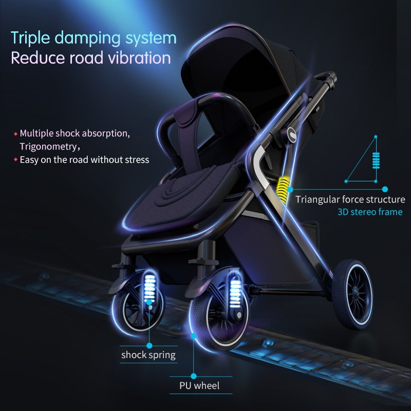 Baby Walker Manufacturer - 4D Shock Absorption Leather
