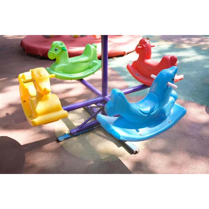 Playground Equipment Factory - Metal Plastic Seesaw for Kids