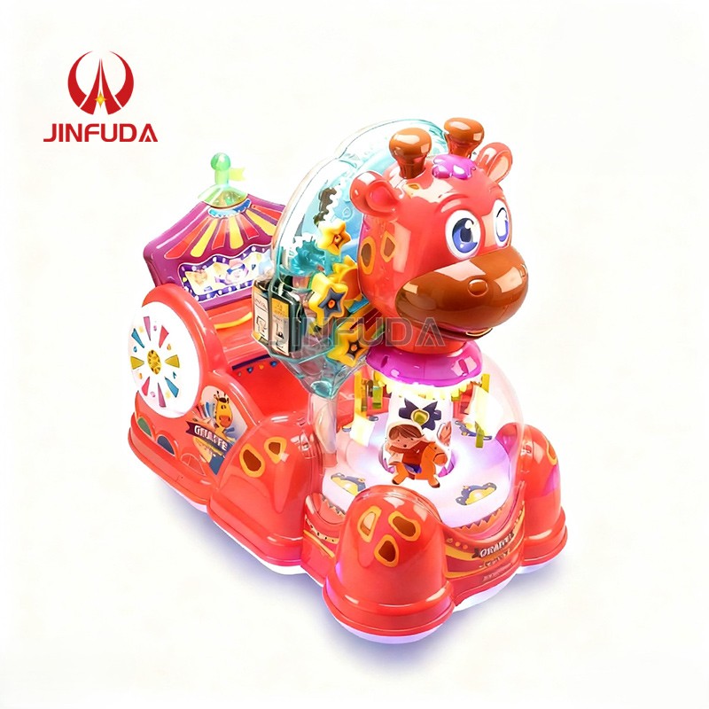 Kiddie Ride Factory - Giraffe Coin Operated Amusement Ride
