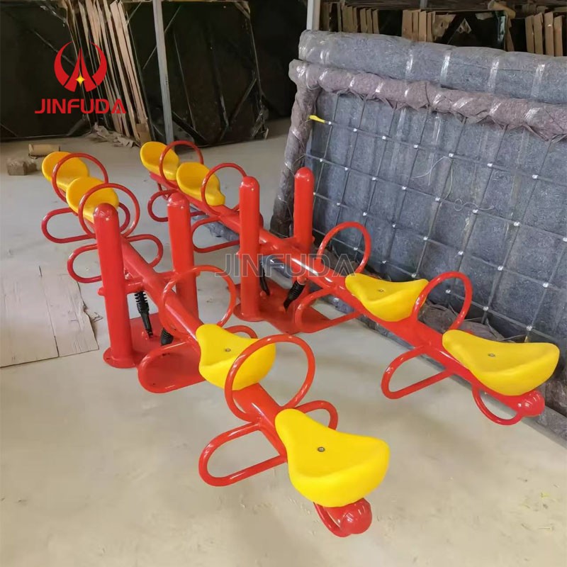 Playground Equipment Factory - Children Outdoor Metal Seesaw