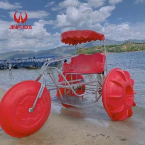 Water Tricycle Manufacturer - Three Big Wheels Pedal Boat