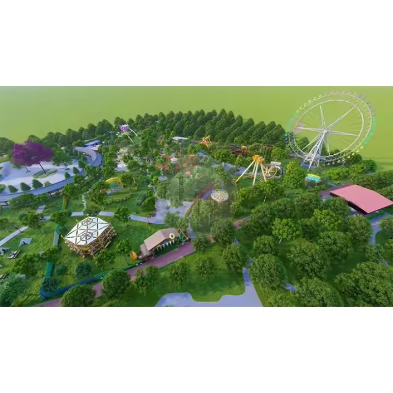 Funfair Ride Manufacturer - Super Swing Park Attraction