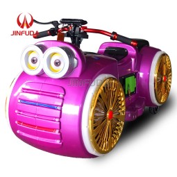 Battery Car Factory - Kids Big Eye Motorcycle Bumper Car