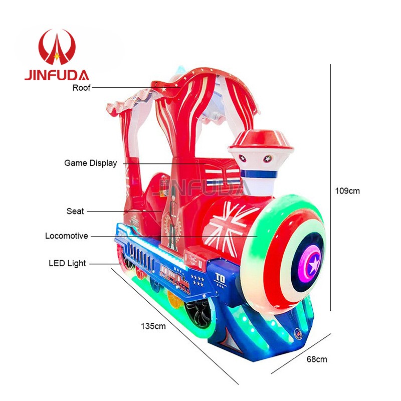 Arcade Game Manufacturer - Rocking Car Driving Train Ride