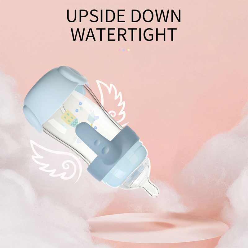 Baby Feeding Bottle Manufacturer - Glass with Handle Bottle