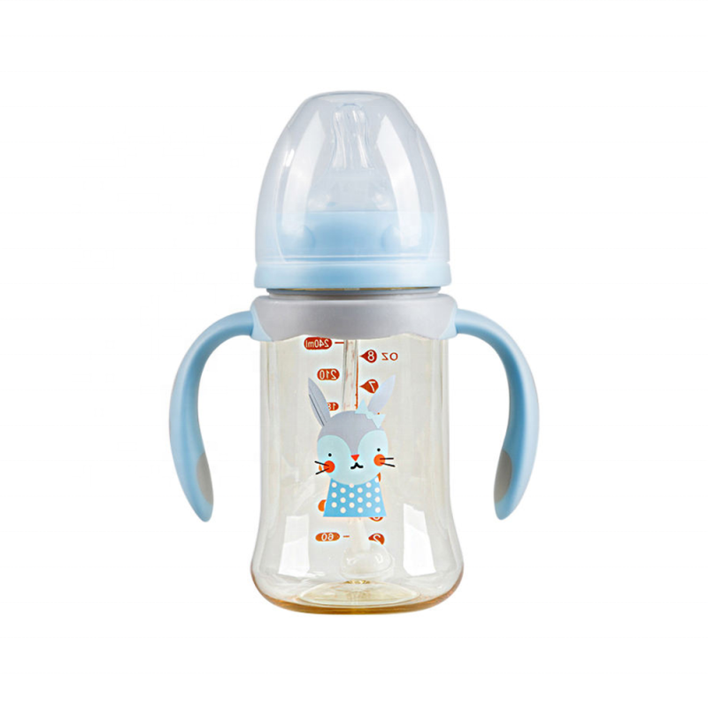 Baby Feeding Bottle Manufacturer - Wide Neck PPSU with Handle