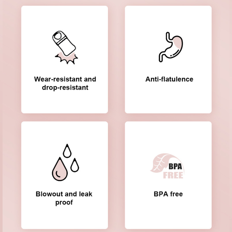 Baby Feeding Bottle Manufacturer - 200ML Wide Mouth Plastic