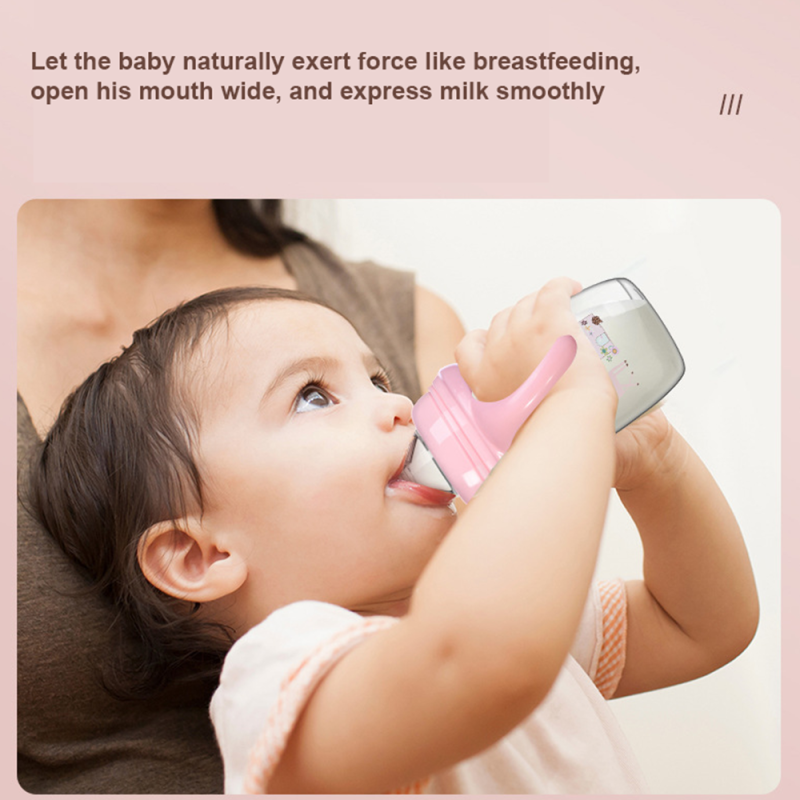 Baby Feeding Bottle Manufacturer - 200ML Wide Mouth Plastic