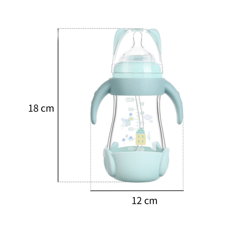 Baby Feeding Bottle Manufacturer - Glass with Handle Bottle