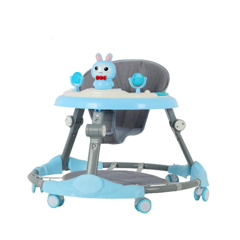 Baby Walker Factory - Cute Cartoon 6 Wheel Push Walker