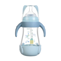 Baby Feeding Bottle Manufacturer - Glass with Handle Bottle