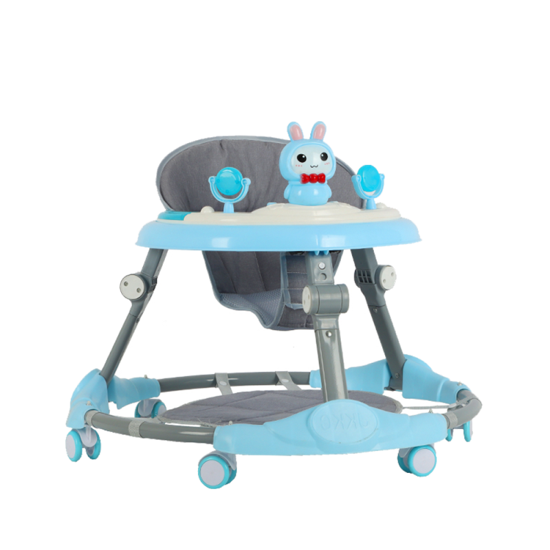 Baby Walker Factory - Cute Cartoon 6 Wheel Push Walker