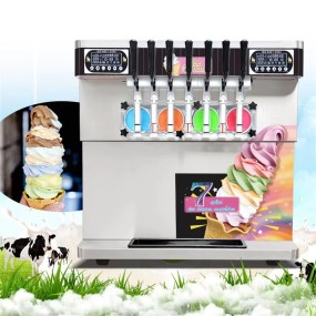 Ice Cream Machine Factory - 7 Flavor Soft Serve Maker