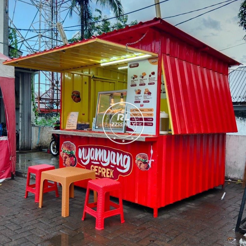 Prefab Home Manufacturer - 40ft Flat Pack Restaurant