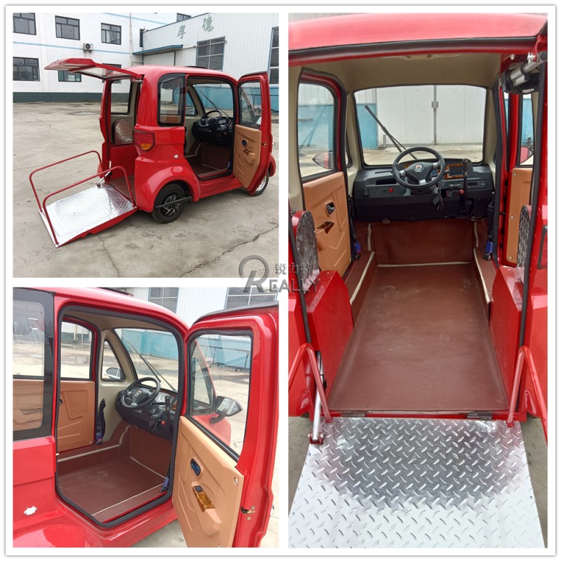 Electric Vehicle Manufacturer - 4 Wheel Disabled Wheelchair Cart