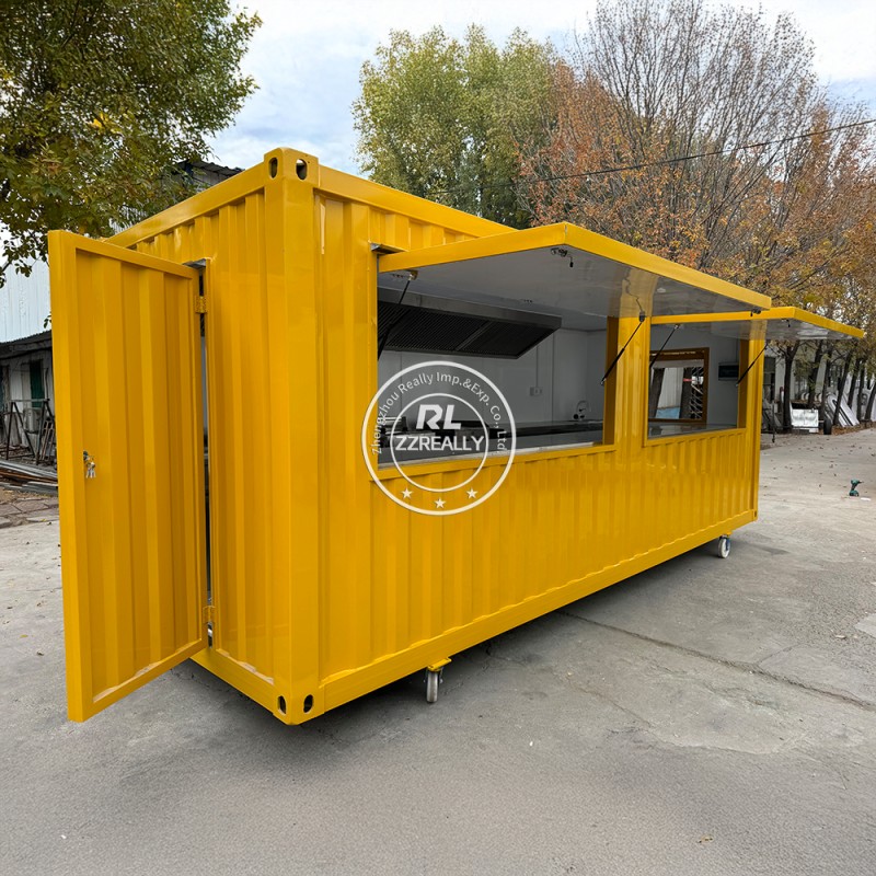 Container Cafe Factory - Steel Prefabricated Kiosk
