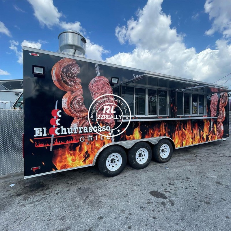 Catering Trailer Factory - BBQ Ice Cream Food Truck