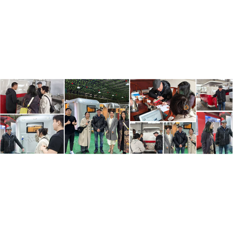 Food Trailer Manufacturer - Stainless Steel Fast Food Truck