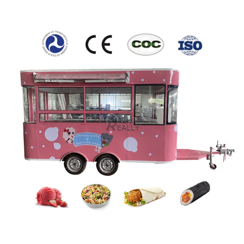 Mobile Food Cart Manufacturer - Catering Style Trailer
