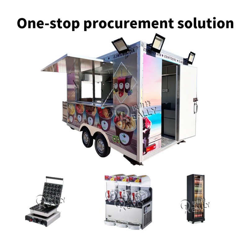 Mobile Food Truck Manufacturer - DOT CE Concession Trailer