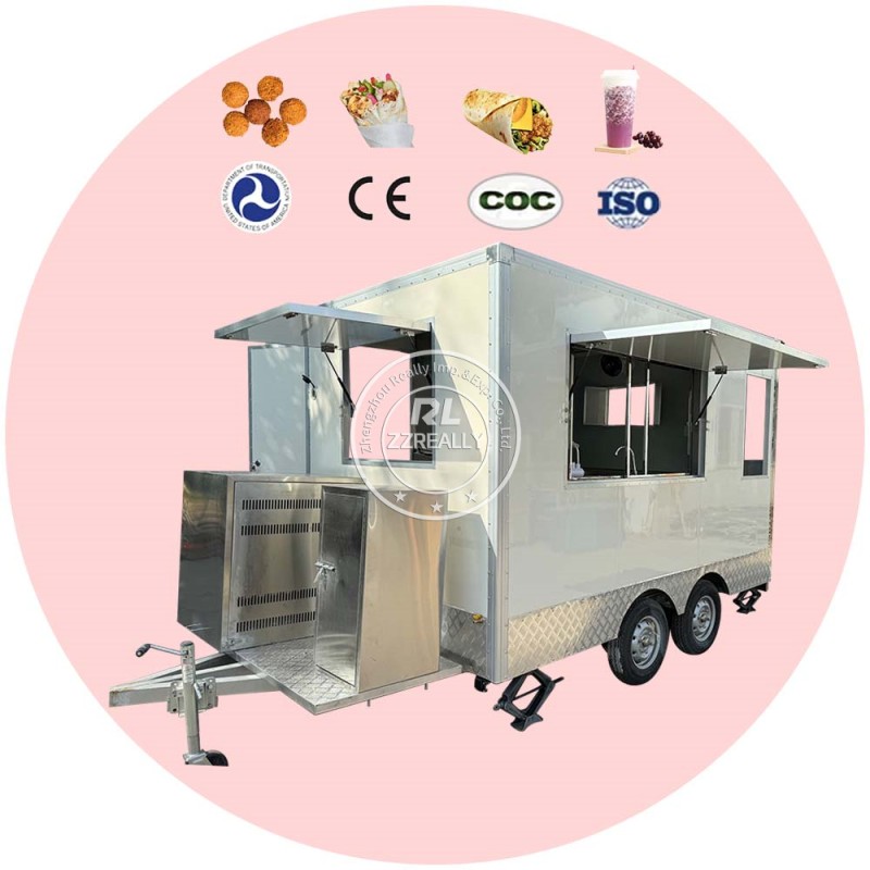 Food Cart Manufacturer - Mobile Pizza Hamburger Trailer