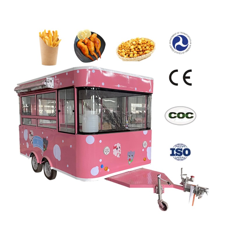Mobile Food Trailer Factory - CE Approved Ice Cream Truck