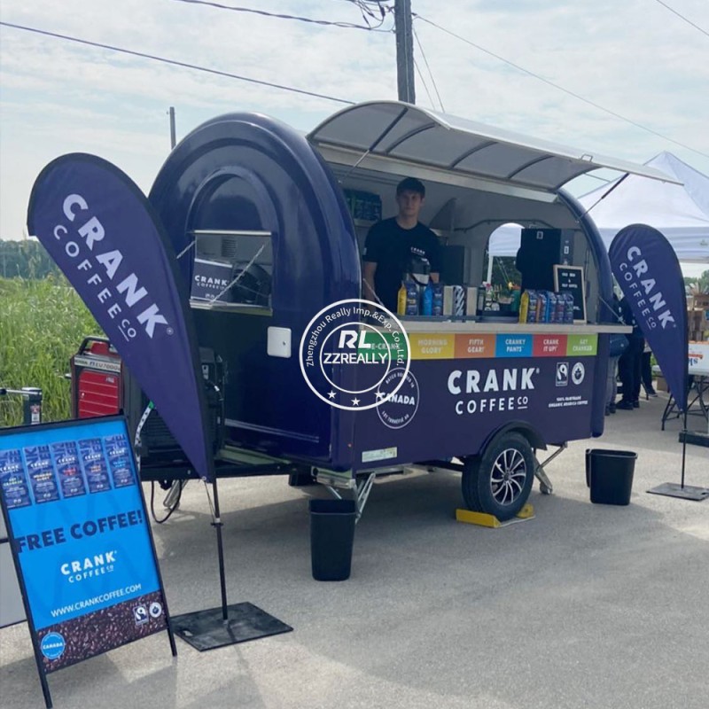 Food Cart Manufacturer - Balcony Service Window Cart
