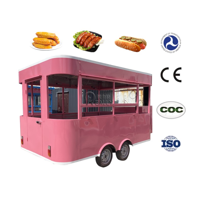 Food Trailer Manufacturer - Remorque With Wheel