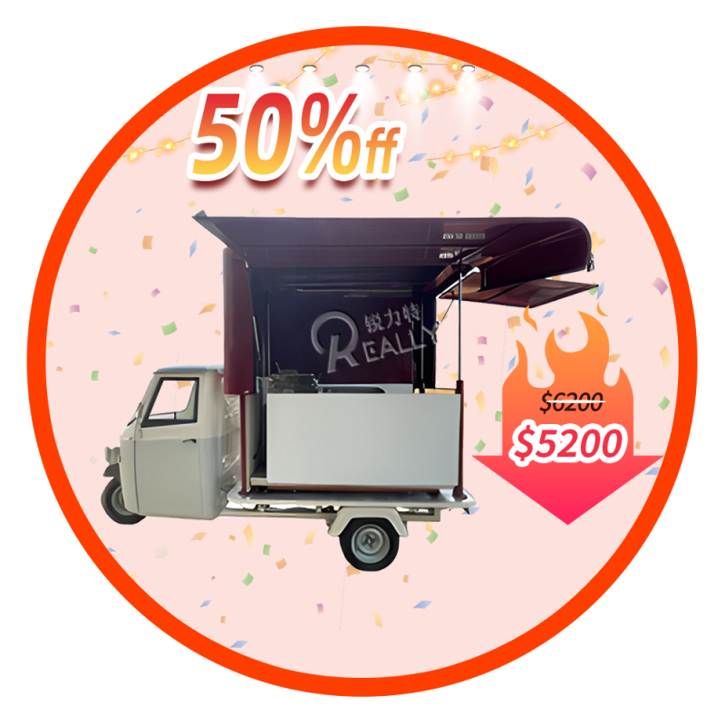 Food Truck Manufacturer - Electric Tricycle Vending Truck