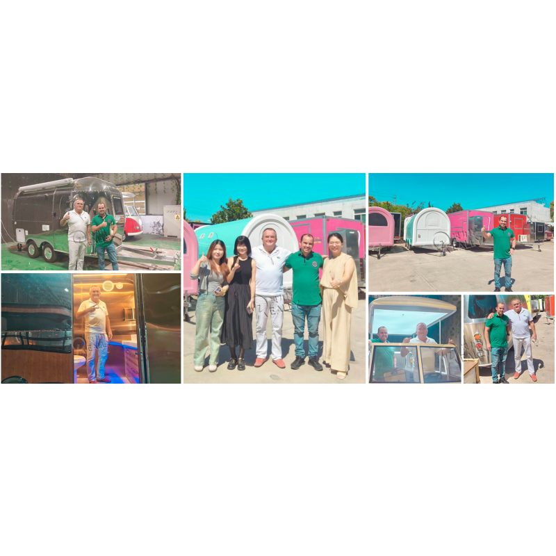 Mobile Food Van Manufacturer - Custom Kitchen BBQ Trailer