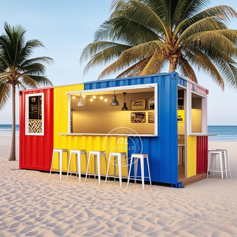 Container Bar Manufacturer - Prefabricated Coffee House