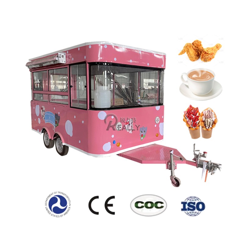 Food Trailer Manufacturer - Remorque With Wheel