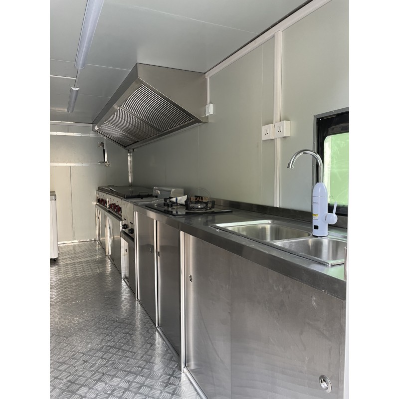 Food Truck Factory - Pink Coffee Fast Food Truck