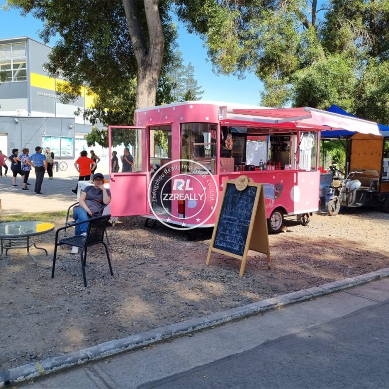 Food Trailer Manufacturer - Remorque With Wheel