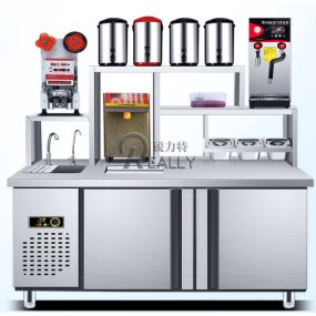 Refrigerator Manufacturer - Blu-ray Tea Display