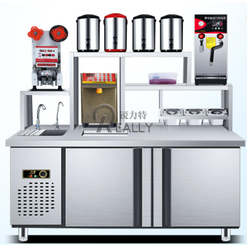 Refrigerator Manufacturer - Blu-ray Tea Display