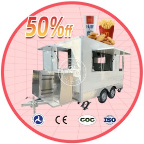 Food Cart Manufacturer - Mobile Pizza Hamburger Trailer