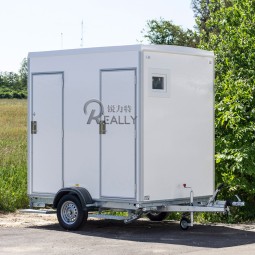 Portable Toilet Factory - 4 Stall Luxury Trailer
