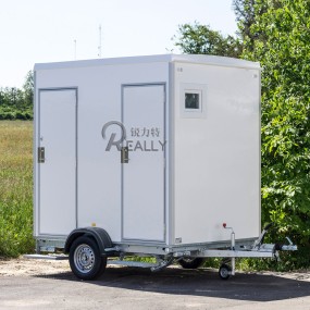 Portable Toilet Factory - 4 Stall Luxury Trailer